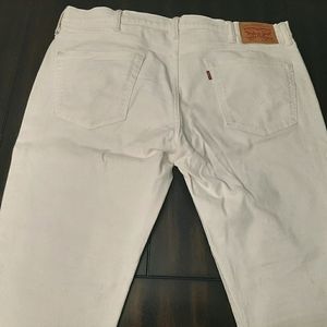 Authentic Levi's 511 Jeans All white